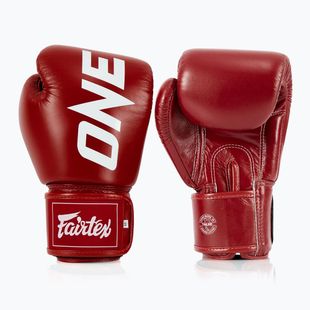 Mănuși de box Fairtex ONE X Fairtex Boxing red