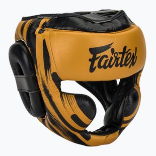 Cască de boxFairtex Microfiber Headguard gold