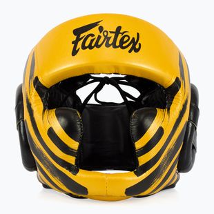Cască de boxFairtex Microfiber Headguard gold