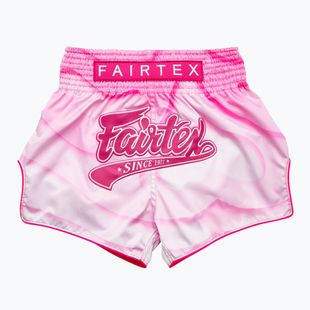 Pantaloni scurți de antrenament Fairtex Muay Thai BS1914 "Alma" roz