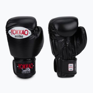 YOKKAO Matrix mănuși de box negru BYGL-X-1