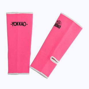 Protecții gleznă pentru bărbați  YOKKAO Muay Thai neon pink