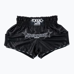 YOKKAO Institution MMA pantaloni scurți MMA negru TYBS-I-1