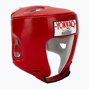 Cască de box YOKKAO Competition red