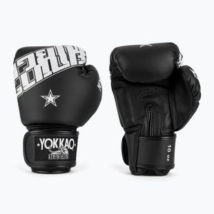 Mănuși de box YOKKAO Lettering Boxing black