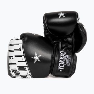 Mănuși de box YOKKAO Lettering Boxing black