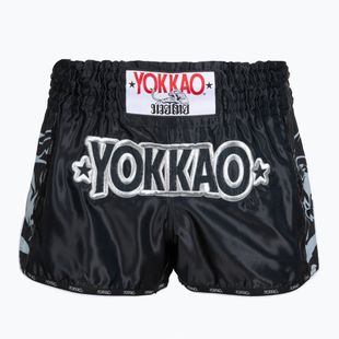 Pantaloni scurți de antrenament pentru bărbați YOKKAO Original Muay Thai black