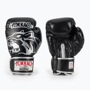 Mănuși de box YOKKAO Original Boxing Gloves absolute black