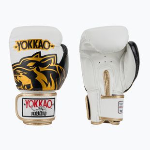 Mănuși de box YOKKAO Original Boxing Gloves absolute white