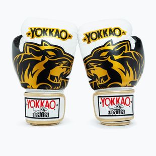 Mănuși de box YOKKAO Original Boxing Gloves absolute white