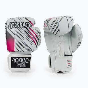 Mănuși de box YOKKAO Power Boxing white