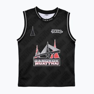 Tricou de antrenament bărbați YOKKAO Basket Bridge Tank Top black