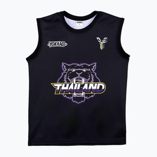 Tricou de antrenament bărbați YOKKAO Tiger Workout Tank Top black