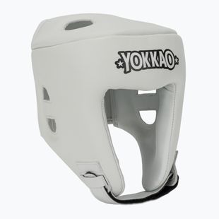 Cască de box YOKKAO Competition white