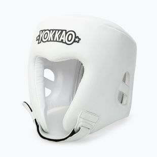 Cască de box YOKKAO Competition white
