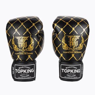Mănuși de box Top King Boxing Chain black/gold