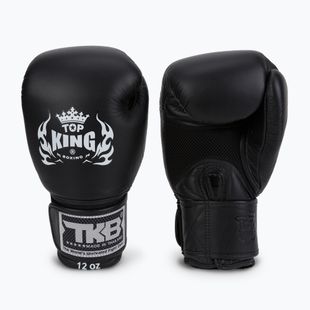 Top King Muay Thai Muay Thai Ultimate Air mănuși de box negru TKBGAV