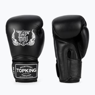 Top King Muay Thai Muay Thai Super Air mănuși de box negru