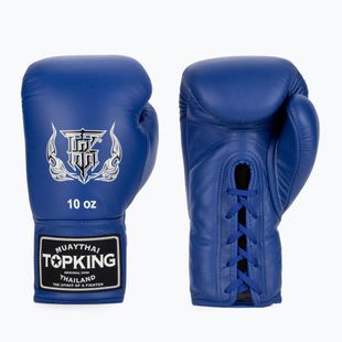 Mănuși de box Top King Muay Thai Pro blue
