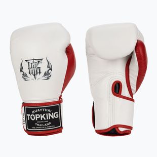 Mănuși de box Top King Boxing Reborn white/red