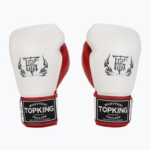 Mănuși de box Top King Boxing Reborn white/red