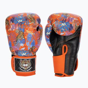 Mănuși de box Top King Boxing Wild Tiger black/orange