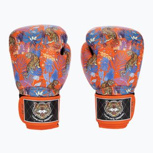Mănuși de box Top King Boxing Wild Tiger black/orange