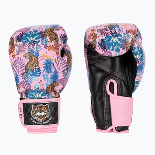 Mănuși de box Top King Boxing Wild Tiger black/pink