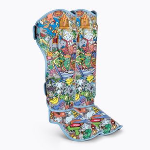 Apărători de tibie Top King Culture Semi Leather black TKSGCT-TH