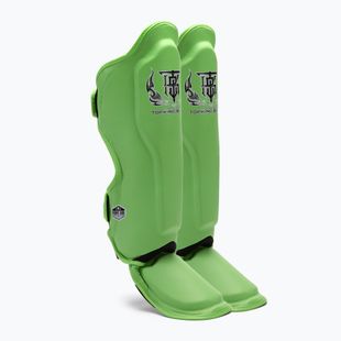 Apărători de tibie Top King Pro Semi Leather green