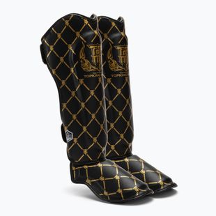 Apărători de tibie Top King Chain black/gold