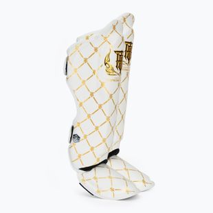 Apărători de tibie Top King Chain white/gold