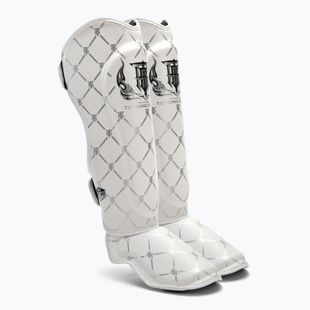 Apărători de tibie Top King Chain white/silver