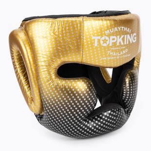 Cască de box Top King Super Star gold