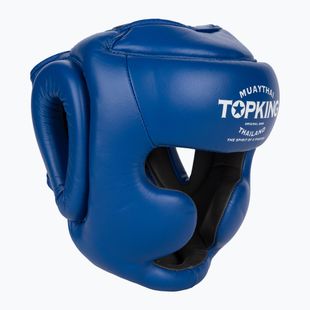 Cască de box Top King Full Coverage blue