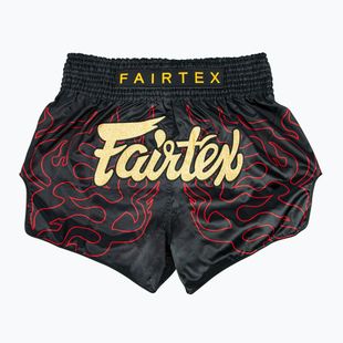 Fairtex Muay Thai Training Shorts BS1921 "Volcano" negru