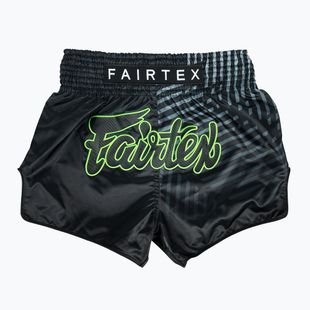 Fairtex Muay Thai Training Shorts BS1924 "Racer" negru