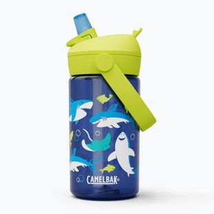 Sticlă turistică CamelBak Thrive Flip Straw Kids 400 ml sharks and rays