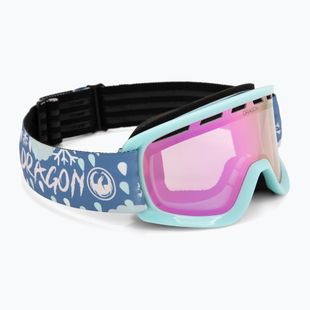 Ochelari de schi pentru copii Dragon LIL D snow dance/lumalens pink ion