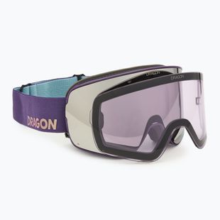 Ochelari de schi DRAGON NFX2 deep plum/lumalens silver ion+lumalens voilet