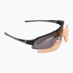 Ochelari de soare Nike Flyfree Shield matte black/grey/ll orange