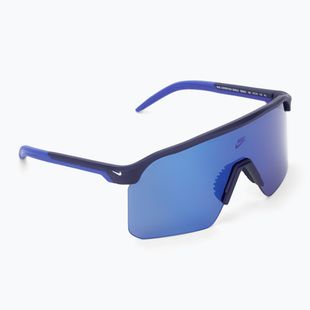 Ochelari de soare Nike Expedition Shield matte blue void/ blue mirror