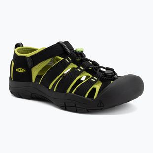 Sandale pentru copii KEEN Newport H2 black/lime green