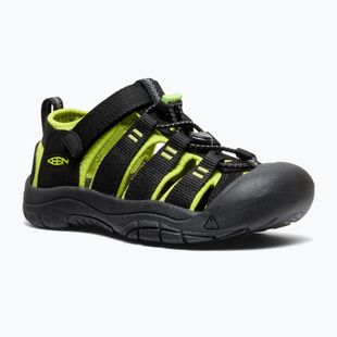 Sandale pentru copii KEEN Newport H2 black/lime green