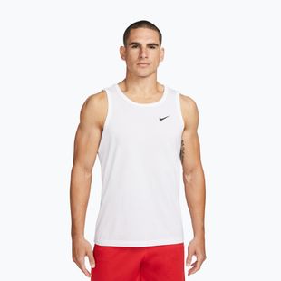Tricou de antrenament bărbați Nike Dri-Fit TT white/black