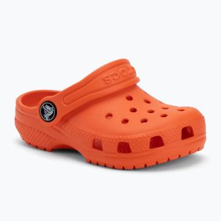 Papuci pentru copii Crocs Classic Clog Kids tangerine