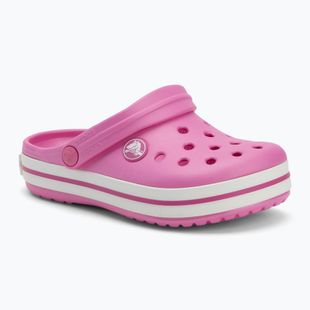 Papuci pentru copii Crocs Crocband Clog Kids party pink
