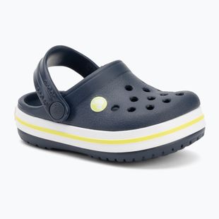 Papuci pentru copii Crocs Crocband Clog Kids navy/citrus