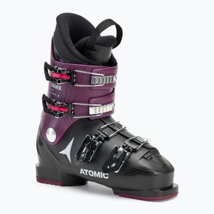 Încălțăminte de schi pentru copii Atomic Hawx Kids 4 black/violet/pink