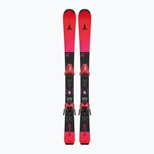 Schiuri de coborâre pentru copii Atomic Redster J2 JTS + legături C5 GW Red Tension/Black
